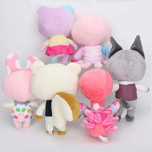 Cartoon Animal Plush Toy Set