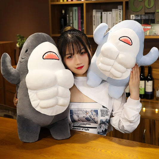 Muscle Shark Plushy