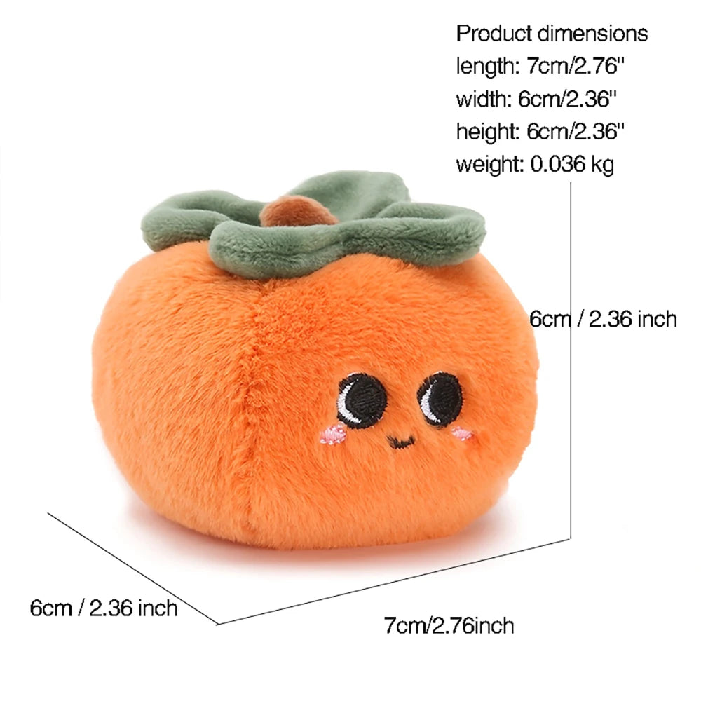 Cartoon Fruit & Veggie Plush Toy