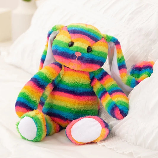 Rainbow Bunny Plush Toy