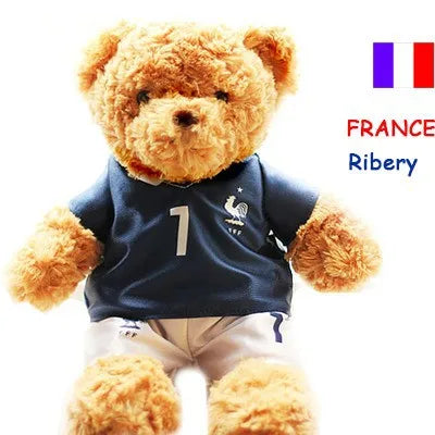 Football Player Teddy Bear Plush