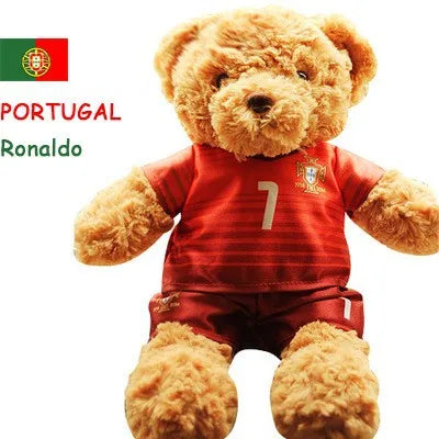 Football Player Teddy Bear Plush