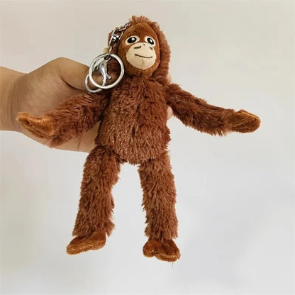 Mini Orangutan Plush Keychain