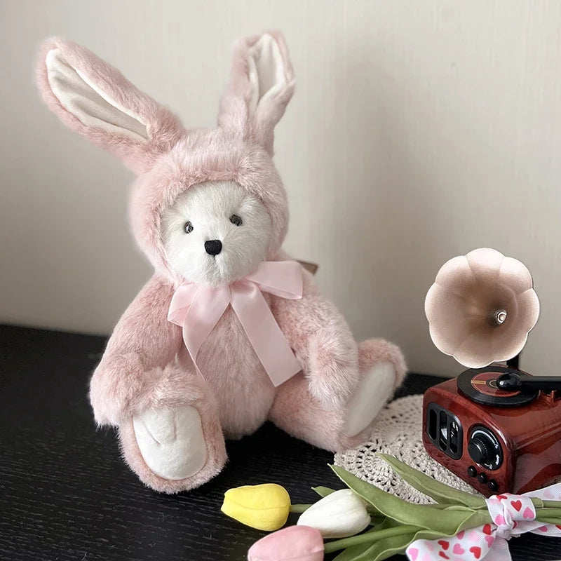 2-in-1 Bunny Teddy Plush – Cuddle Toy
