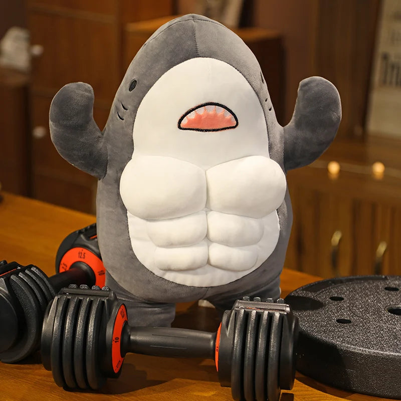 Muscle Shark Plushy