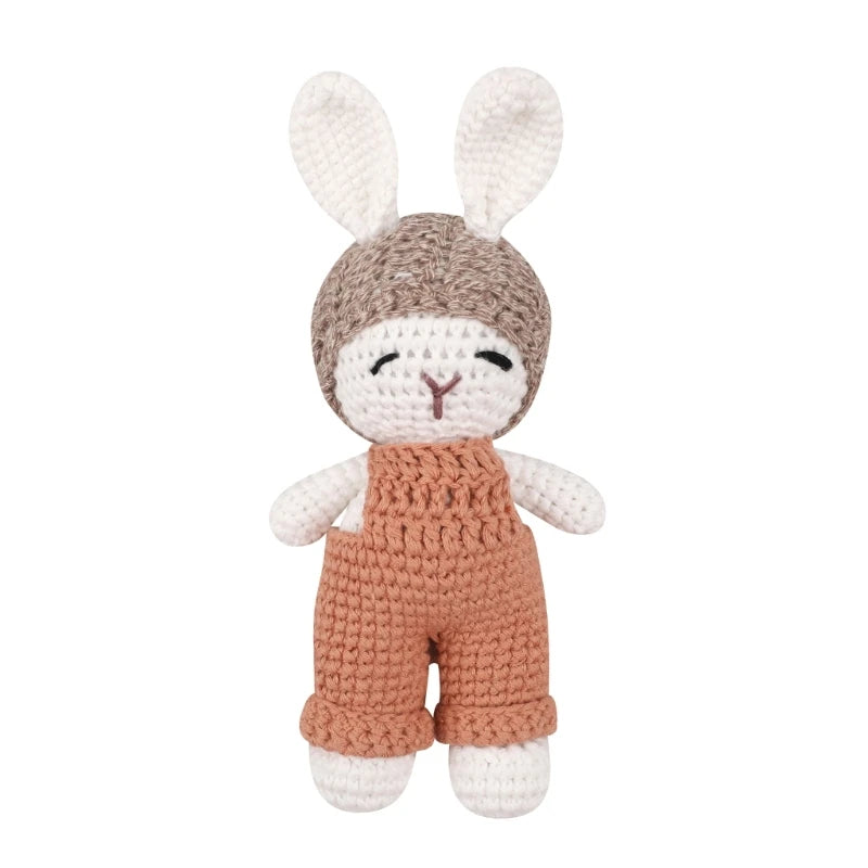Handmade Crochet Animals- Cotton Knitted Plush Companion