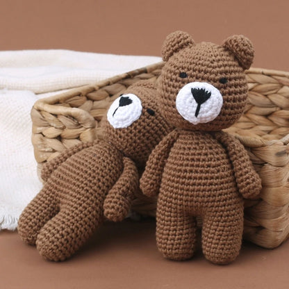 Handmade Crochet Animals- Cotton Knitted Plush Companion