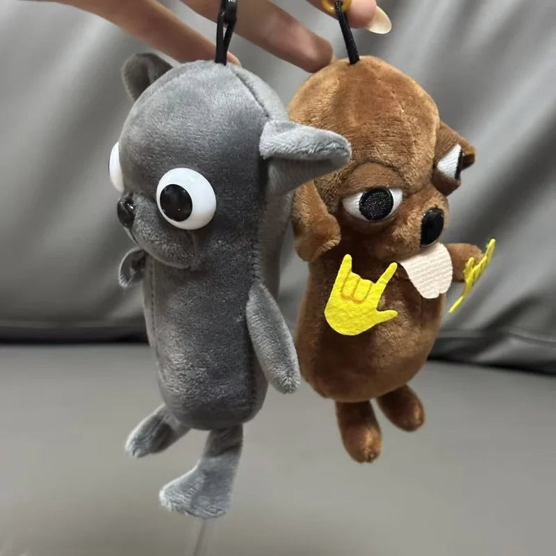 UglyCute Pup Keychain