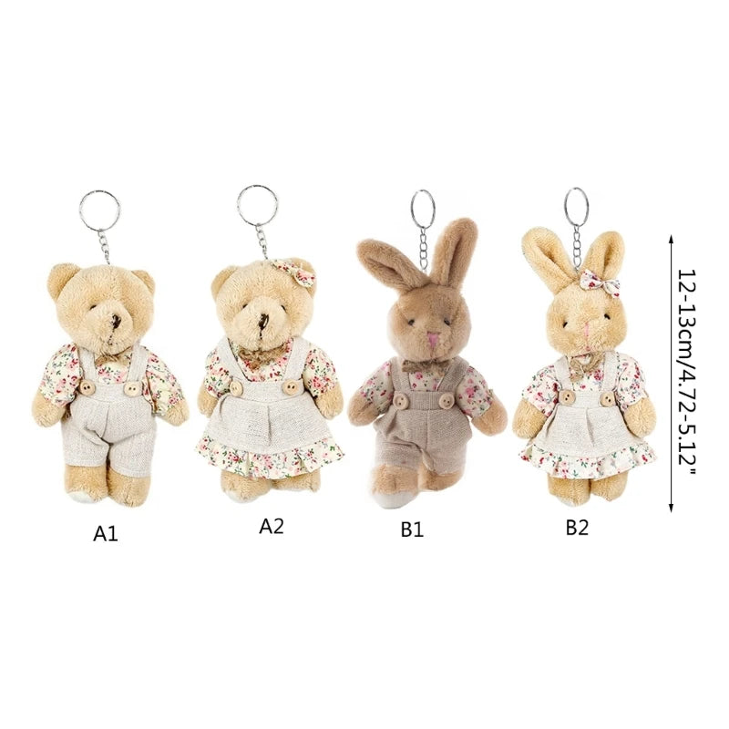 Bear Buddy Charm Keychain