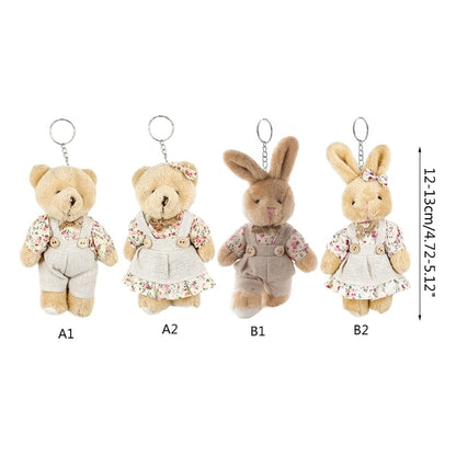 Bear Buddy Charm Keychain