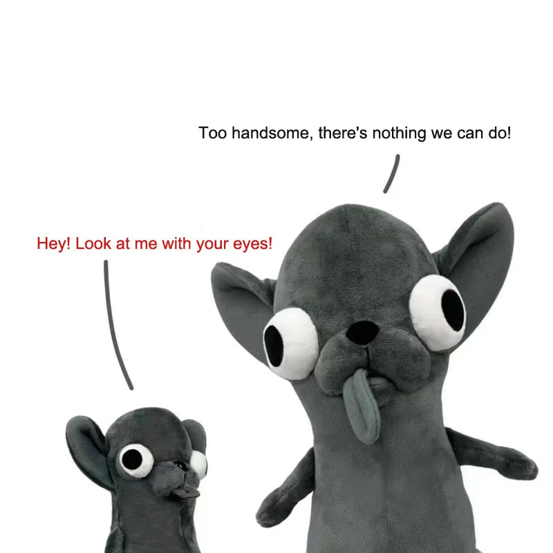 Funny Chihuahua Plush Keychain