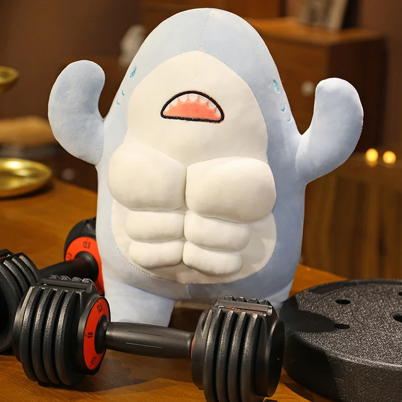 Muscle Shark Plushy
