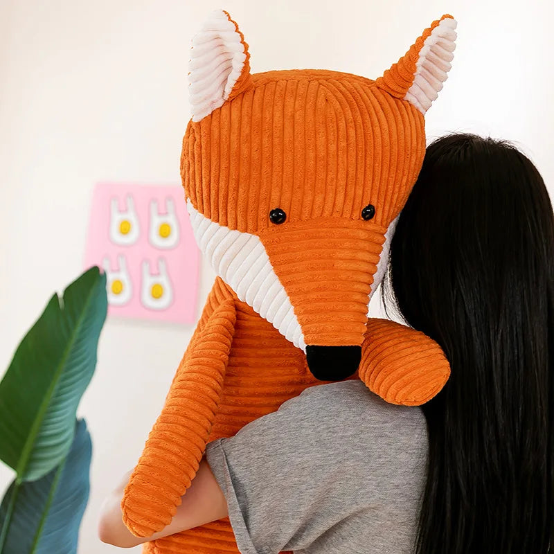 Dreamy Fox Plush – Oversized Cuddle Companion
