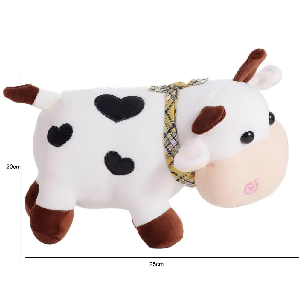 Cute Farm Cow Plush Doll
