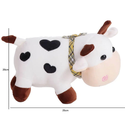 Cute Farm Cow Plush Doll