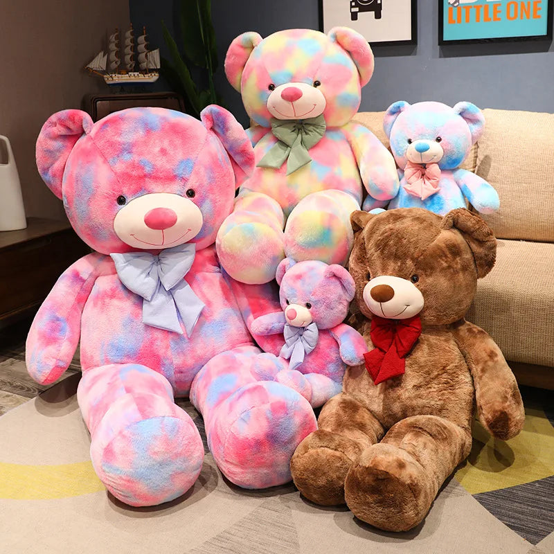 Large Bow Teddy Bear Plushy