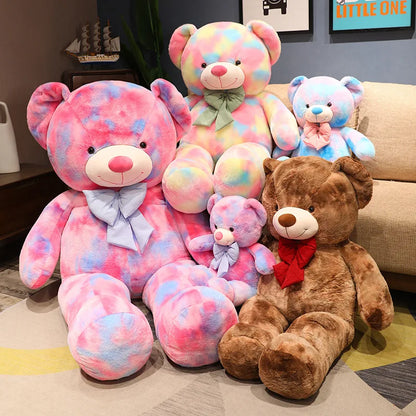 Large Bow Teddy Bear Plushy