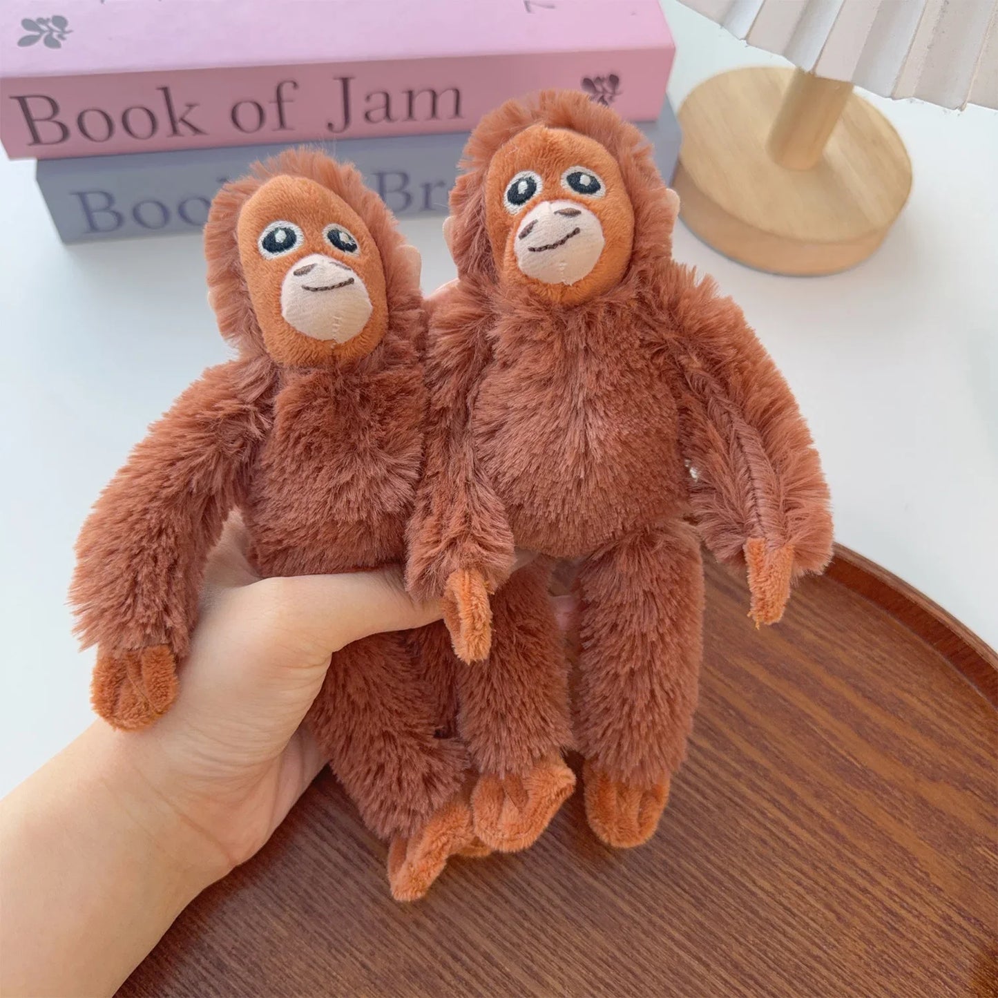 Mini Orangutan Plush Keychain