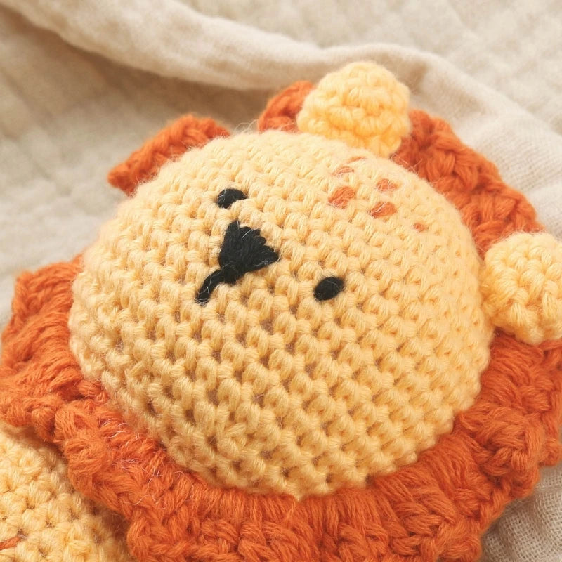 Handmade Crochet Animals- Cotton Knitted Plush Companion