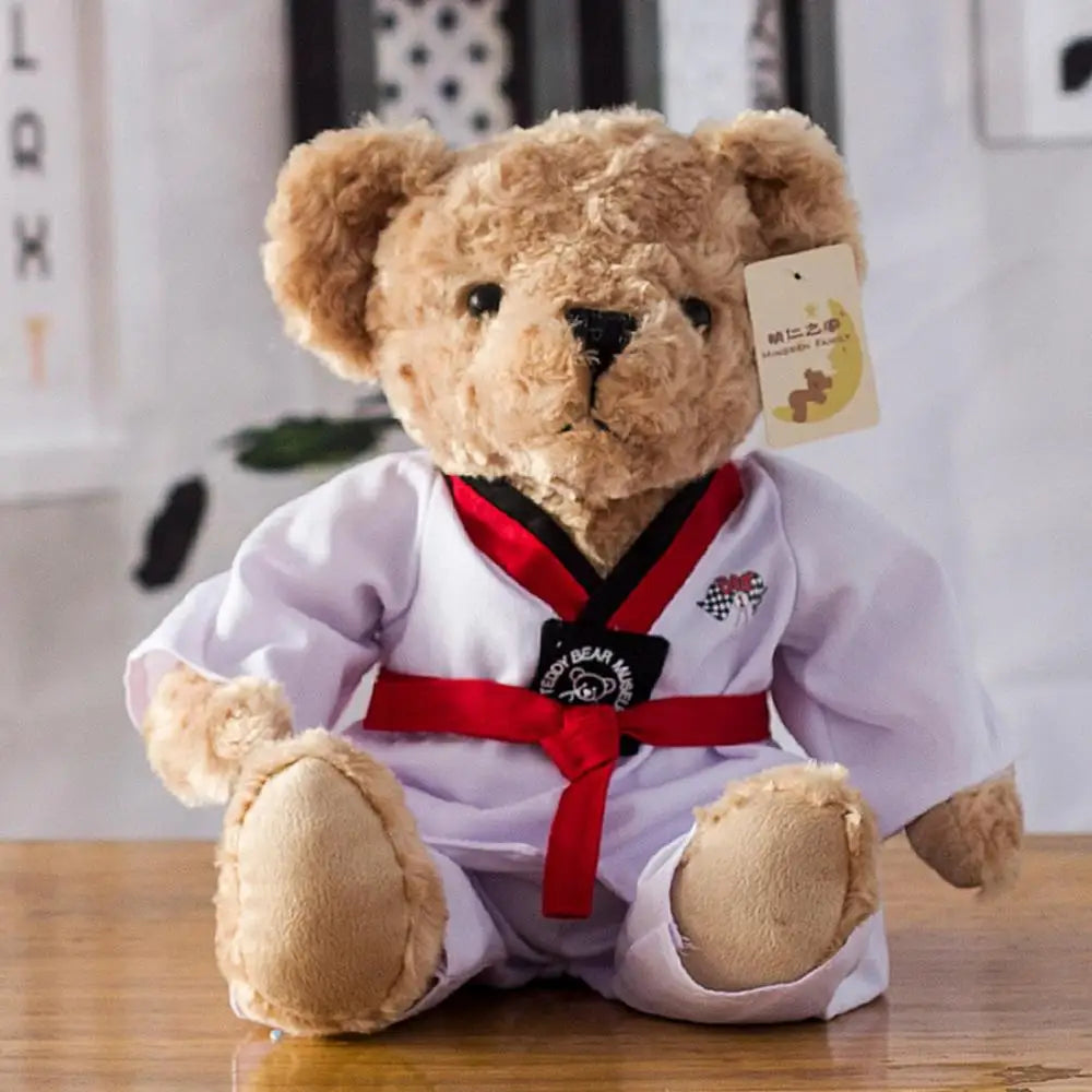 Taekwondo Teddy Bear Plush- Martial Arts Edition