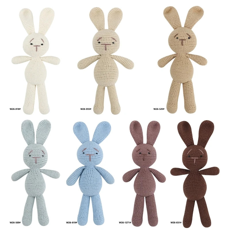 Handmade Crochet Animals- Cotton Knitted Plush Companion