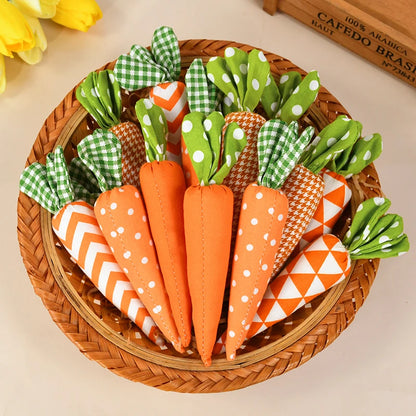 Bunny Garden Easter Carrot Plush Set
