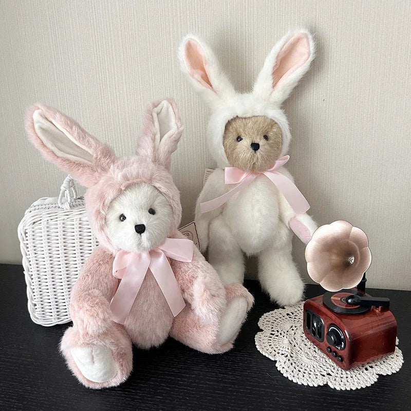 2-in-1 Bunny Teddy Plush – Cuddle Toy