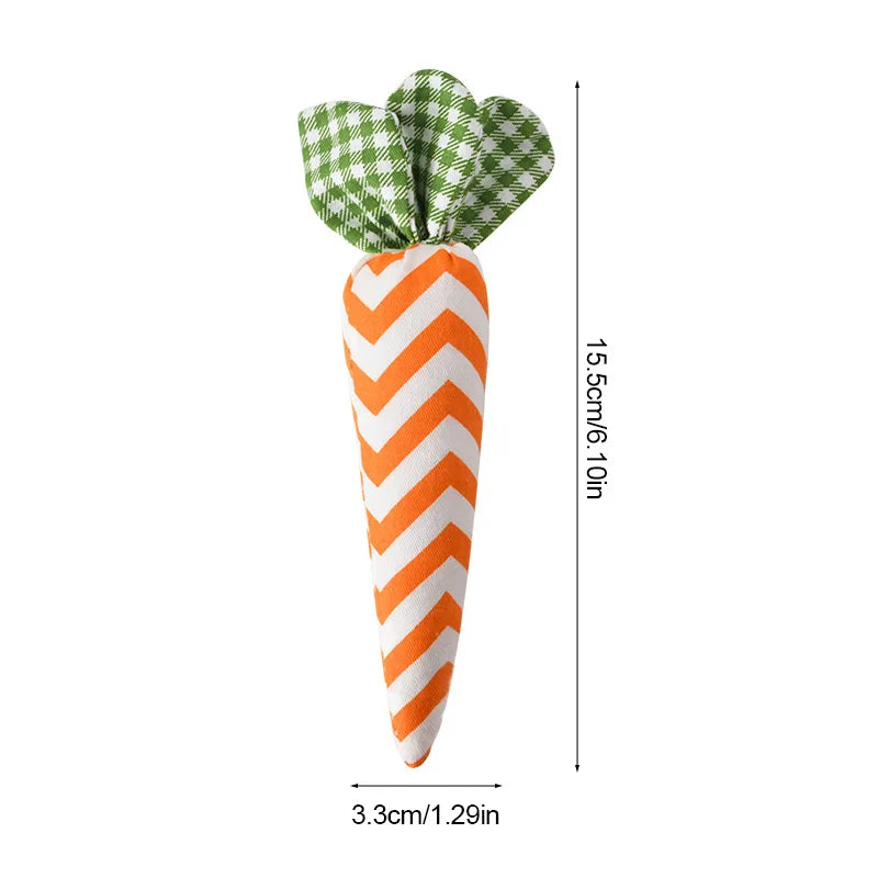 Bunny Garden Easter Carrot Plush Set