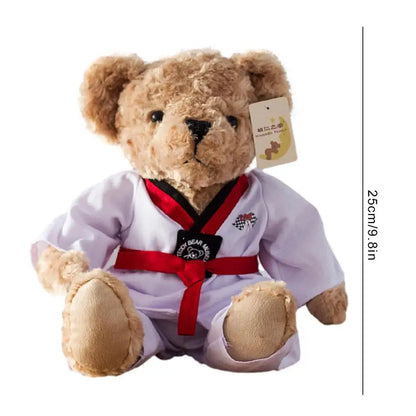 Taekwondo Teddy Bear Plush- Martial Arts Edition