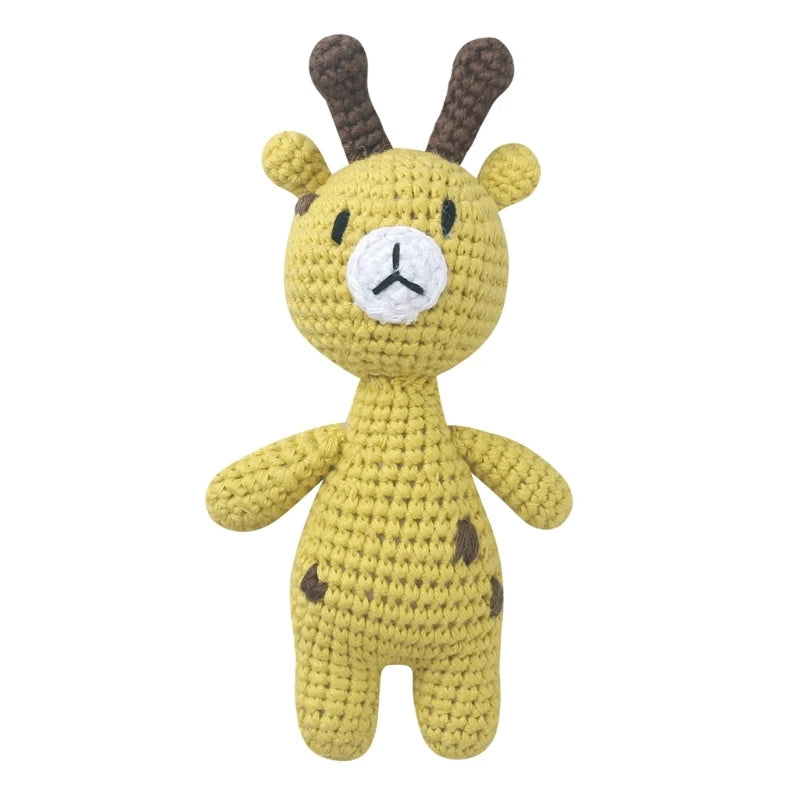 Handmade Crochet Animals- Cotton Knitted Plush Companion