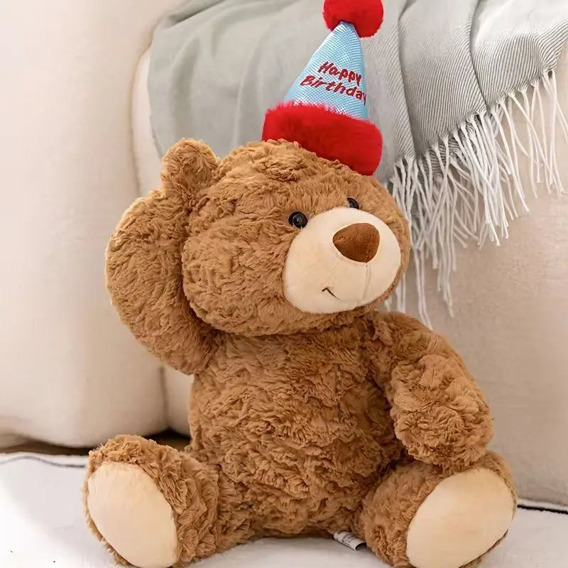 Birthday Hat Teddy Bear