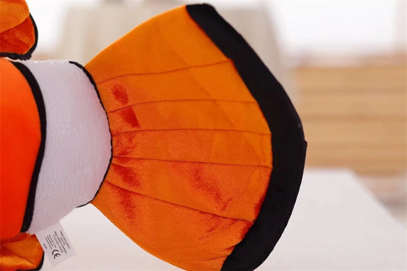 Splashy Clownfish Plush– Ocean Snuggle Companion
