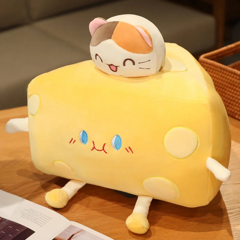 Cartoon Cheese Plushy