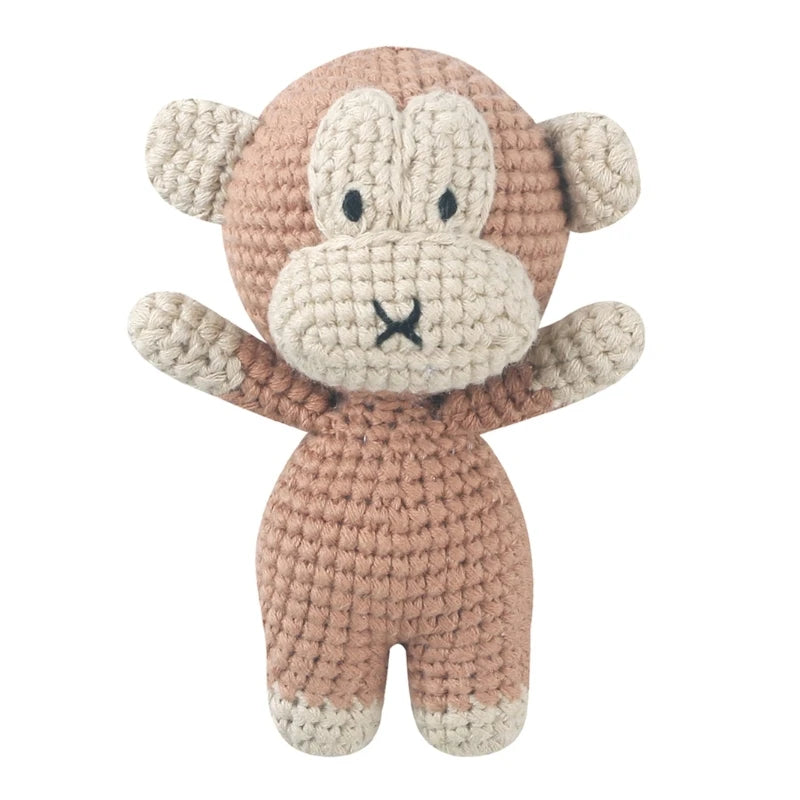 Handmade Crochet Animals- Cotton Knitted Plush Companion