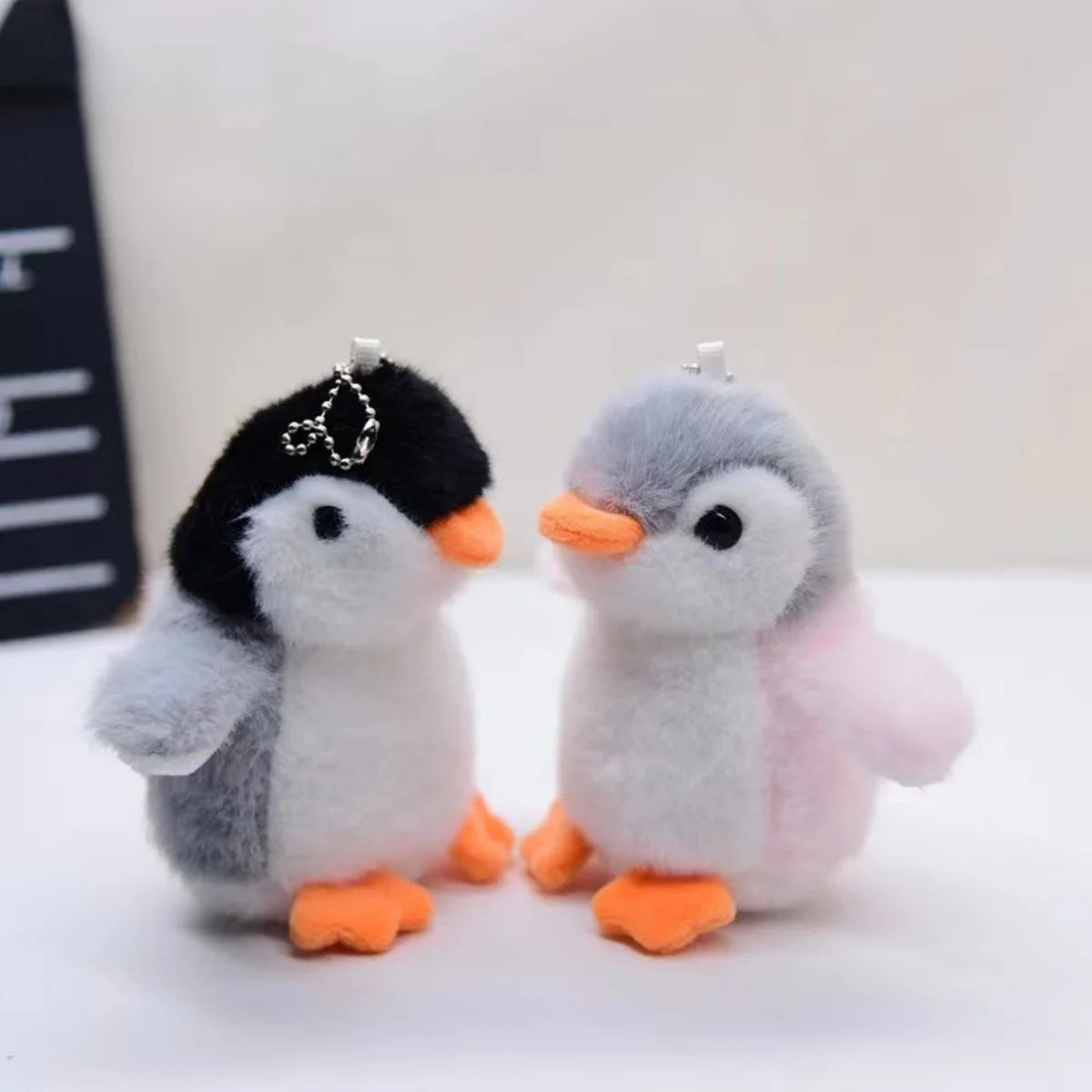 Cozy Penguin Keychain
