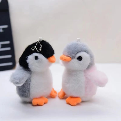 Cozy Penguin Keychain