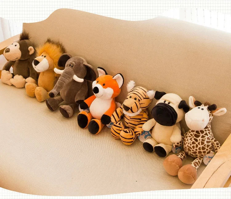 Mini Jungle Snuggle Squad Collection Plushies