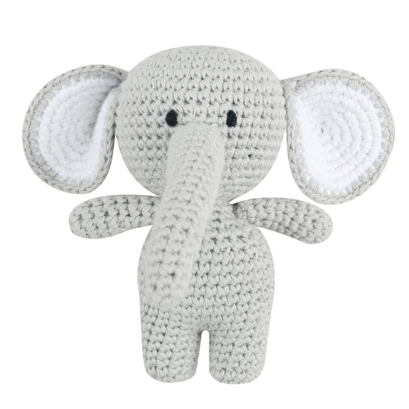 Handmade Crochet Animals- Cotton Knitted Plush Companion