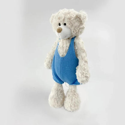 Classic Teddy Bear Plush – Cozy Outfit Edition