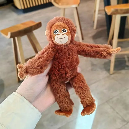 Mini Orangutan Plush Keychain