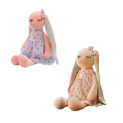 Soothing Long Ear Bunny Plush Toy