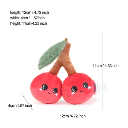 Cartoon Fruit & Veggie Plush Toy