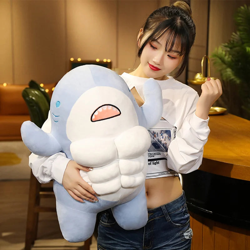 Muscle Shark Plushy