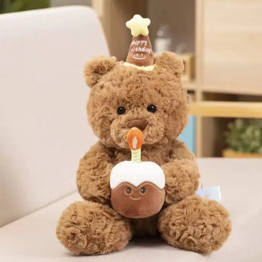 Birthday Hat Teddy Bear