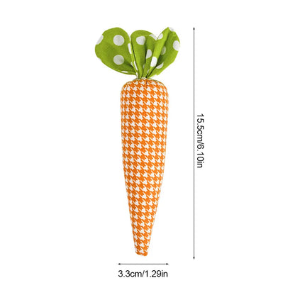 Bunny Garden Easter Carrot Plush Set