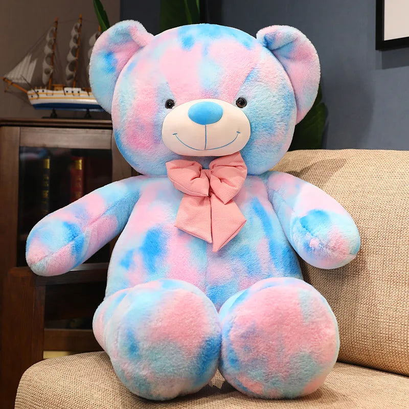 Large Bow Teddy Bear Plushy