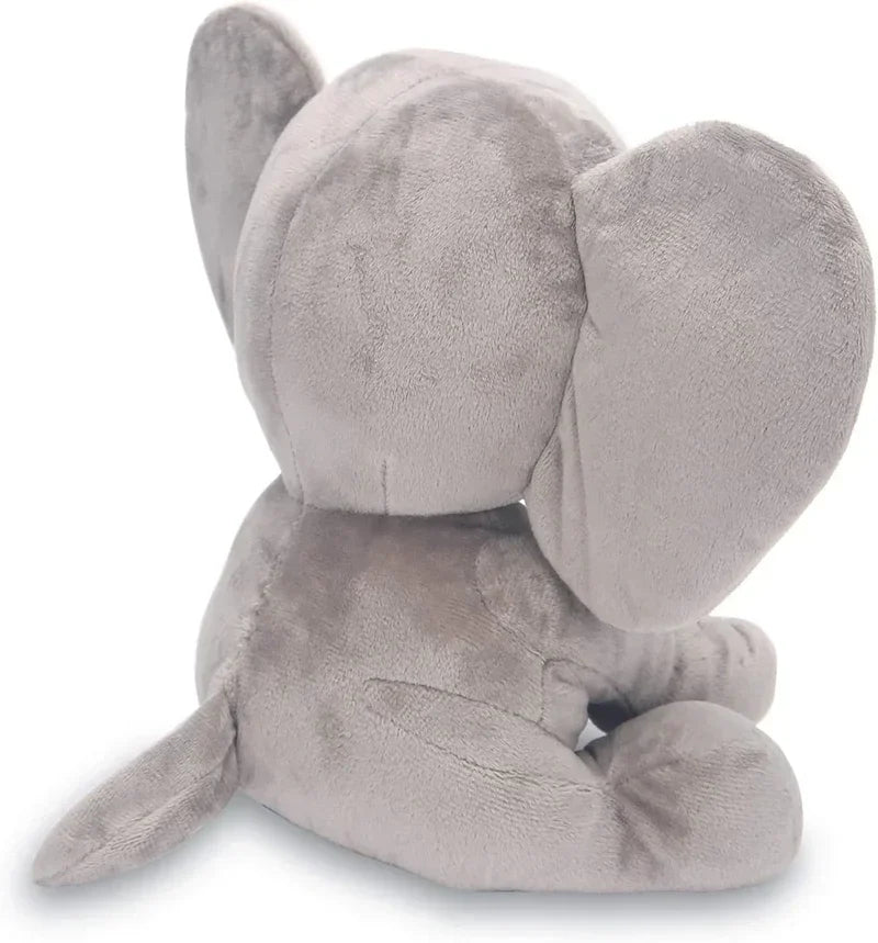 Gray & Pink Elephant Plush- Ultra-soft Comfort Pillow
