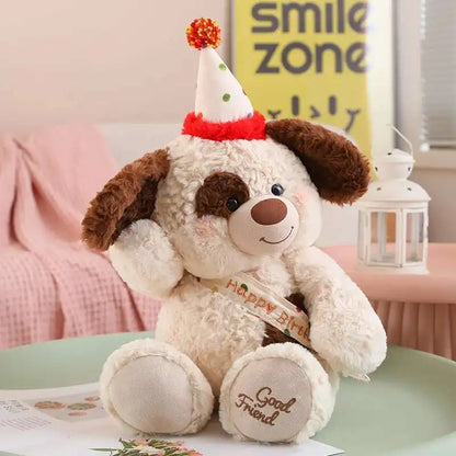 Happy Birthday Plush Bear & Bunny