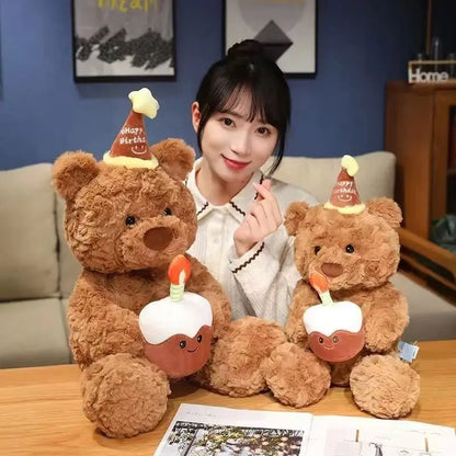 Birthday Hat Teddy Bear