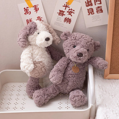 Fluffy Curl Animal Plushy